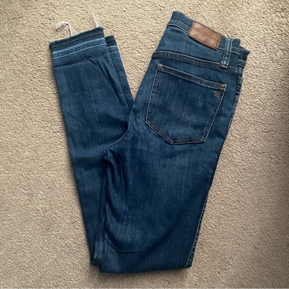 Madewell Dark Blue Skinny Jeans Size 26